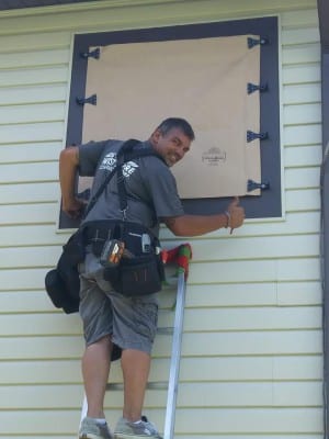 Hurricane Fabric | West Shore Construction