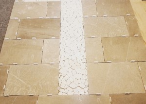 Cross Pattern Shower Tiles | West Shore Construction