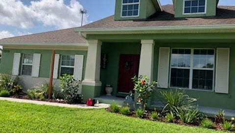 White Colonial Shutters | West Shore Construction