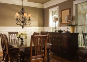colonial dining room