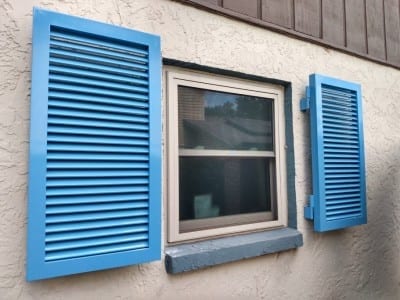 Decorative Exterior Shutters | St Petersburg | West Shore Construction