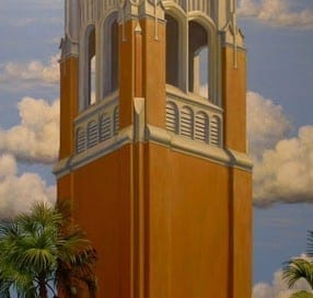 Faux Painting Bell tower